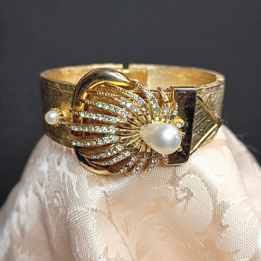 Hattie Carnegie Cuff Bracelet